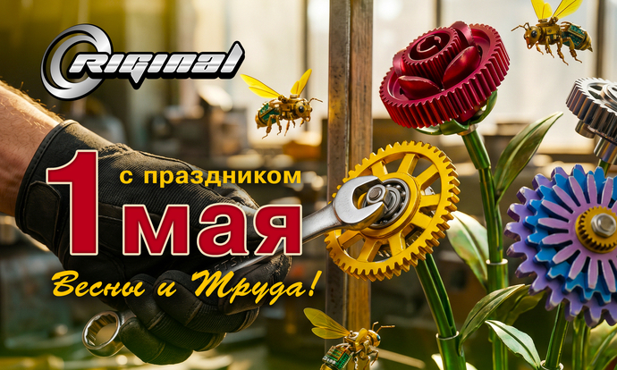 Поздравляем с Первомаем!