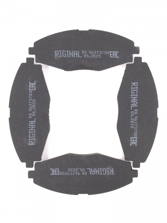 Комплект колодок переднего дискового тормоза