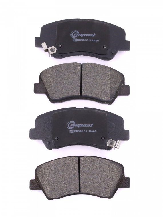 Комплект колодок переднего дискового тормоза