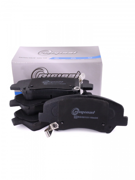 Комплект колодок переднего дискового тормоза