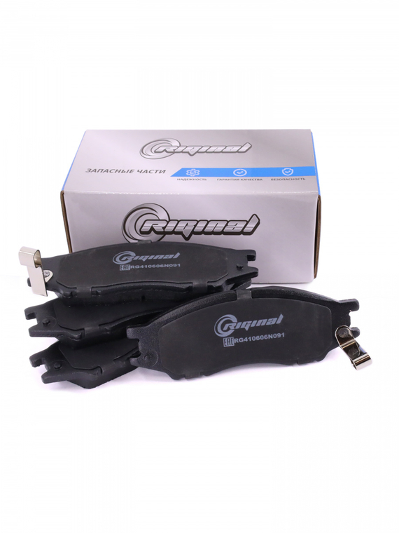 Комплект колодок переднего дискового тормоза
