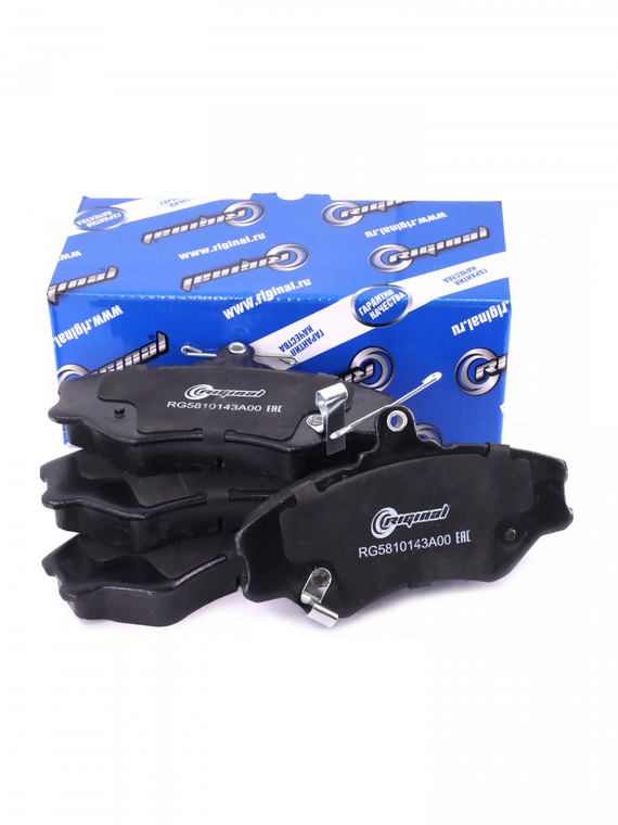 Комплект колодок переднего дискового тормоза
