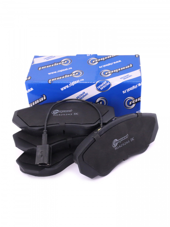 Комплект колодок переднего дискового тормоза