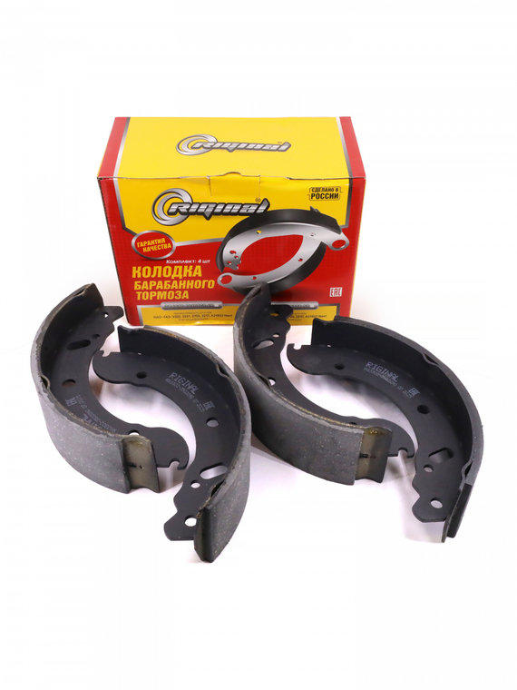 Комплект колодок барабанного тормоза (увелич. толщ. накладок 6,5 мм)