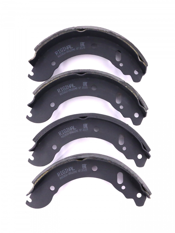 Комплект колодок барабанного тормоза (увелич. толщ. накладок 6,5 мм)