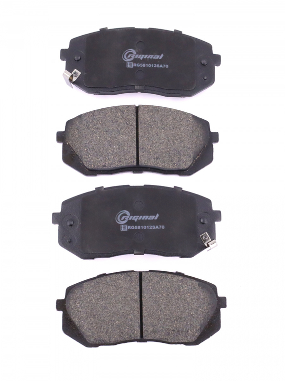 Комплект колодок переднего дискового тормоза