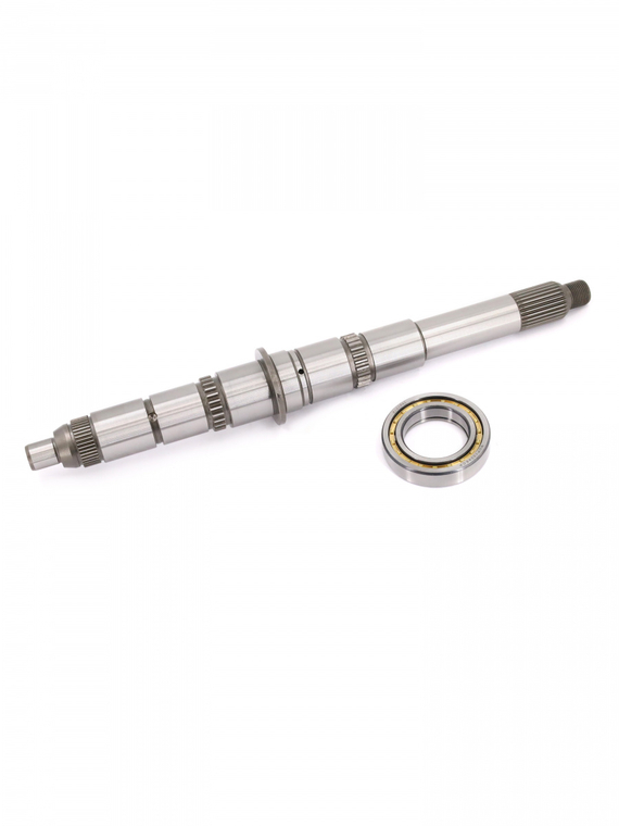 Вал вторичный комплект с подшипником NUP1009ECP SKF
