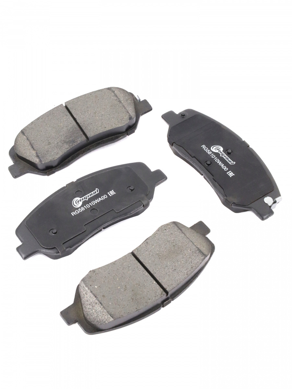 Комплект колодок переднего дискового тормоза