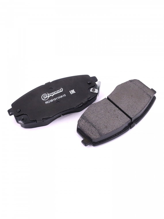 Комплект колодок переднего дискового тормоза