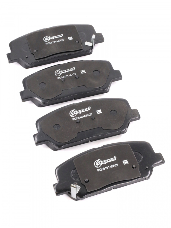 Комплект колодок переднего дискового тормоза