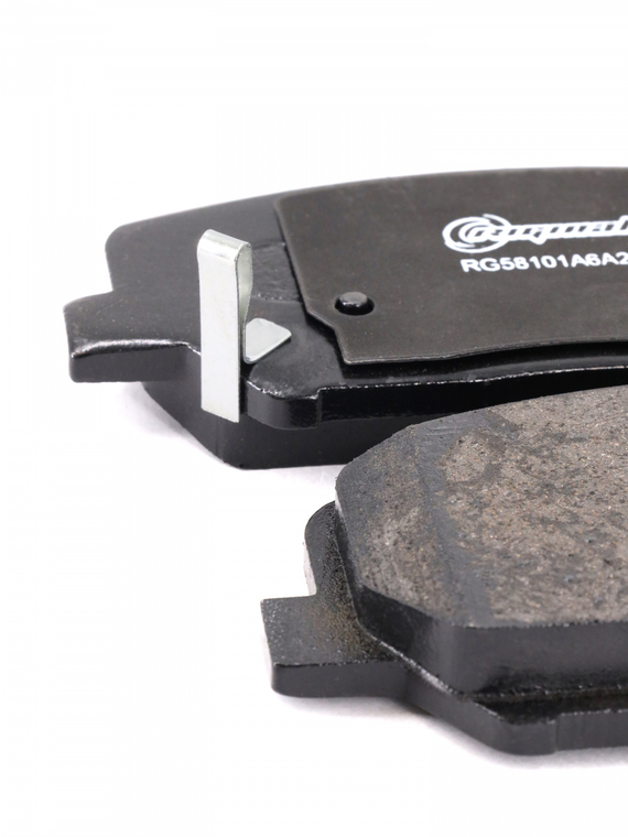 Комплект колодок переднего дискового тормоза