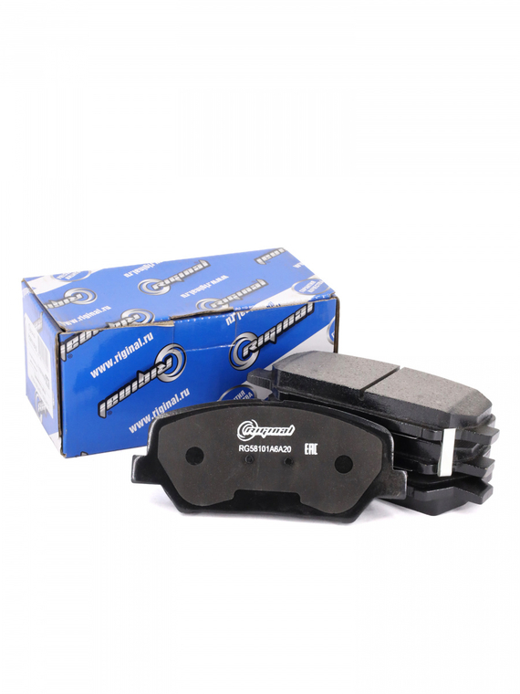 Комплект колодок переднего дискового тормоза