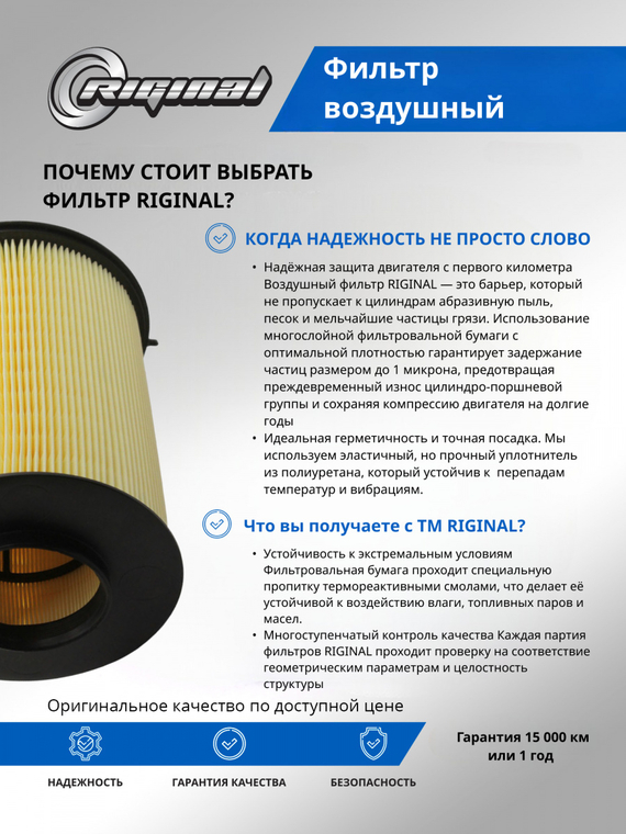 Фильтр воздушный 1448616