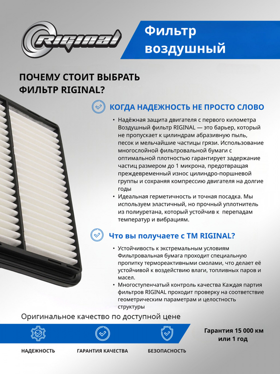 Фильтр воздушный 96182220