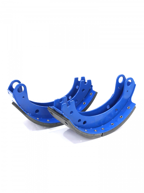 Комплект колодок барабанного тормоза двухреберные с роликом (53229-3501090)