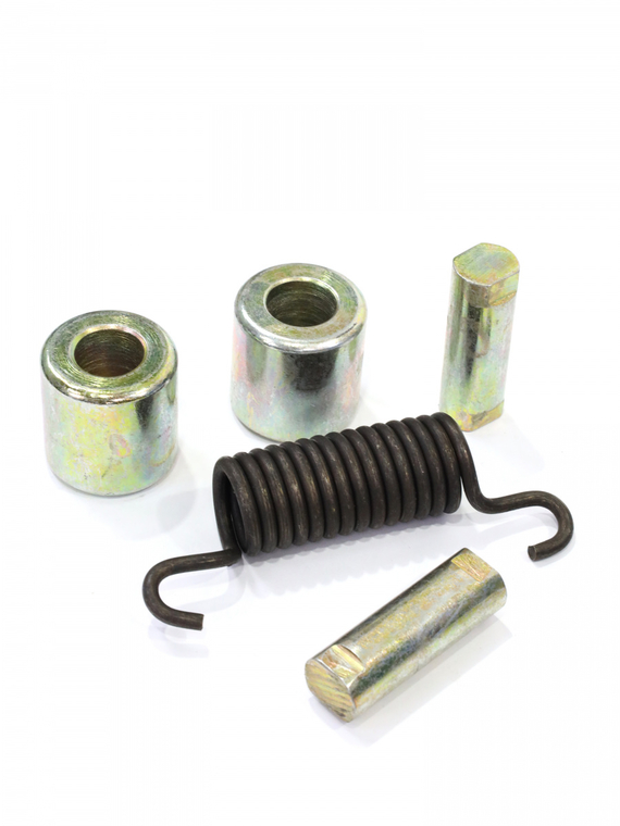 Комплект колодок барабанного тормоза двухреберные с роликом (53229-3501090)