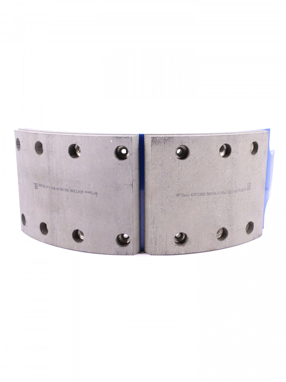 Колодка барабанного тормоза (однореберная) (53229-3501090-01)