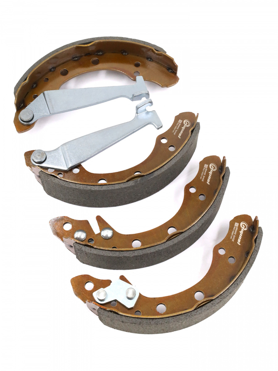 Колодка тормозная задняя барабанная (кт.4шт.)