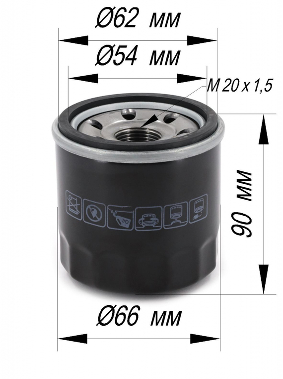 Фильтр очистки масла 5016958