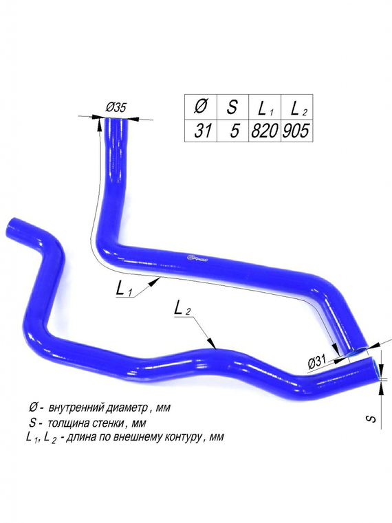 Комплект патрубков радиатора АКПП