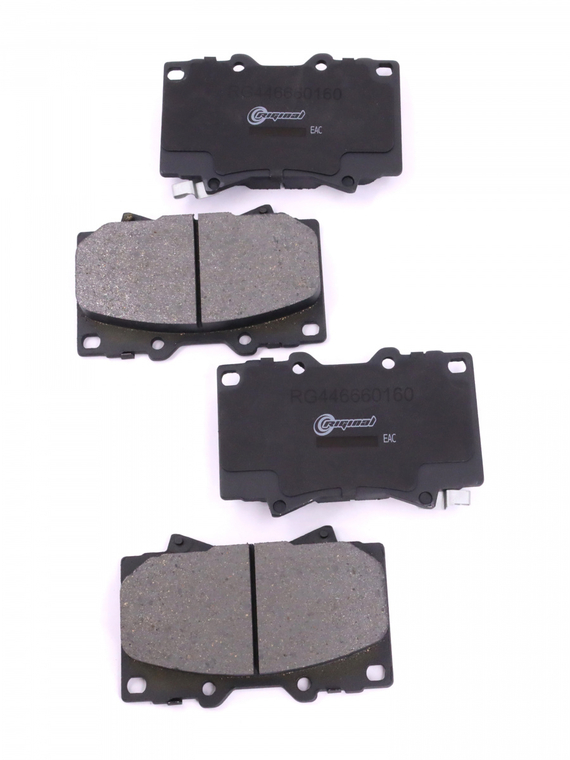 Комплект колодок переднего дискового тормоза OEM № 0446560240