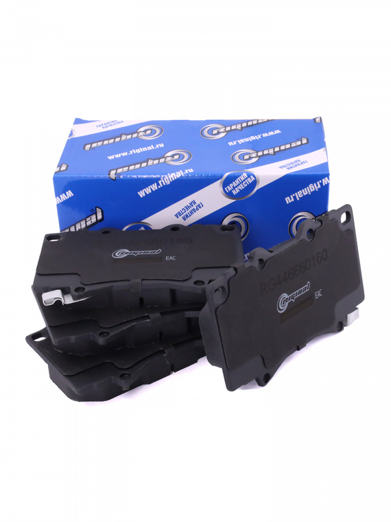 Комплект колодок переднего дискового тормоза OEM № 0446560240