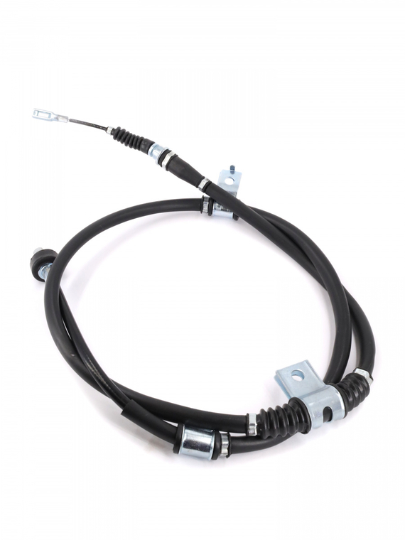 Трос ручного тормоза левый