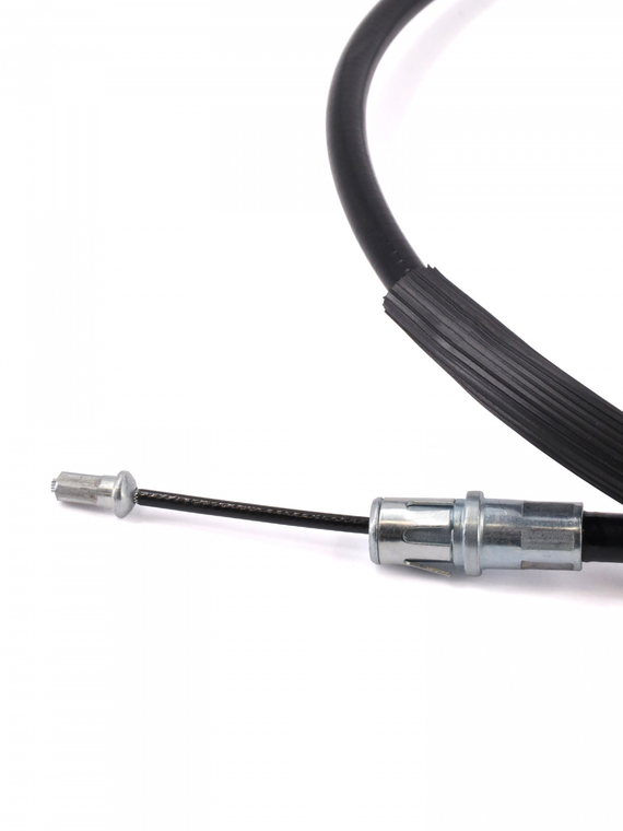 Трос ручного тормоза левый 1532мм