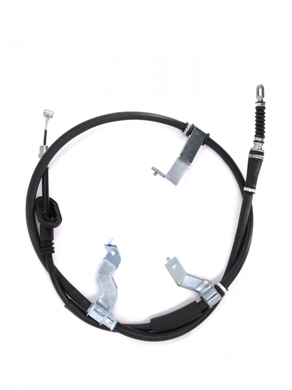 Трос ручного тормоза левый