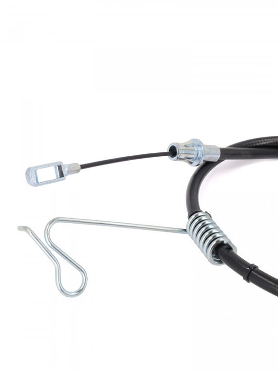 Трос ручного тормоза левый 1343мм