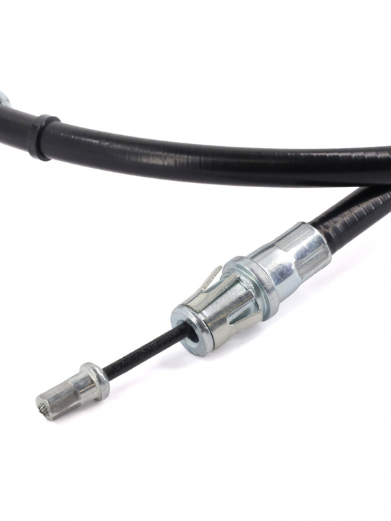 Трос ручного тормоза левый 1343мм