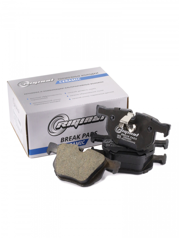 Комплект керамических колодок заднего дискового тормоза ОЕМ №34216761248