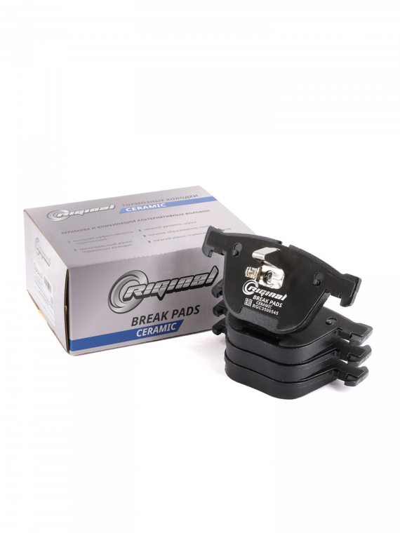 Комплект керамических колодок заднего дискового тормоза ОЕМ №34216768471