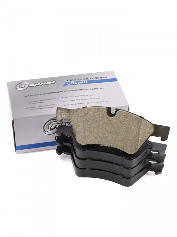 Комплект керамических колодок переднего дискового тормоза ОЕМ №A1644201820