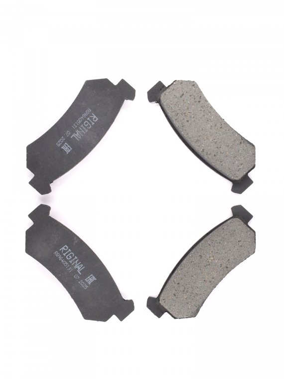 Комплект колодок заднего дискового тормоза ОЕМ № 96405131