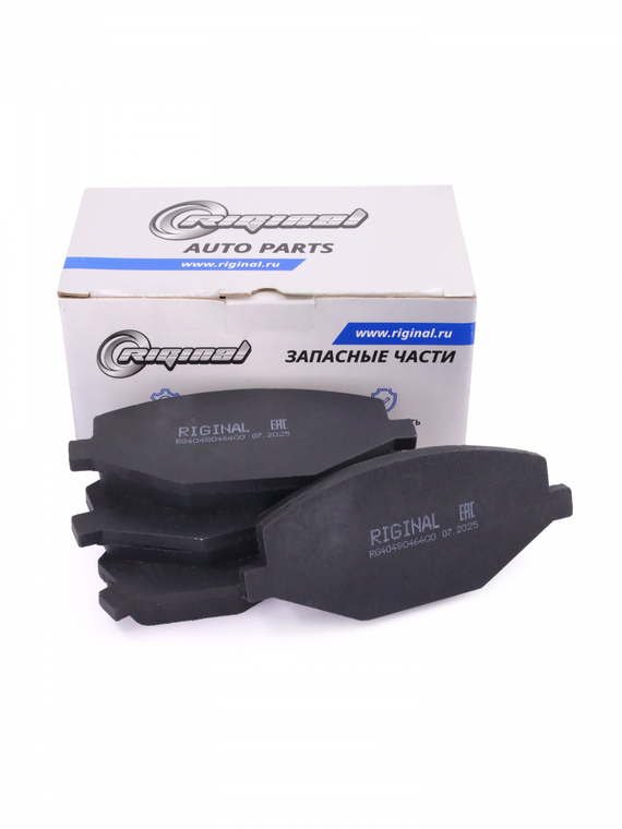 Комплект колодок переднего дискового тормоза ОЕМ № 4048046400