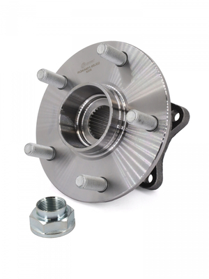 Ступица пер./зад.  с подшипником+ креп