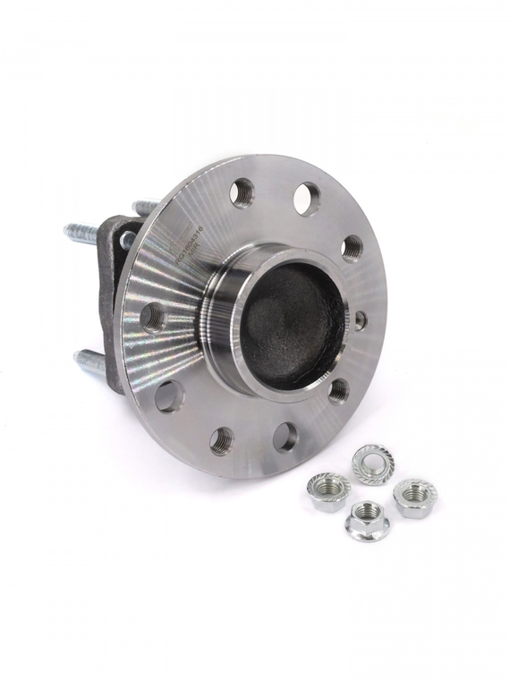 Ступица задняя с подшипником+ креп