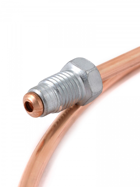 Трубка тормозная медная L-1500мм