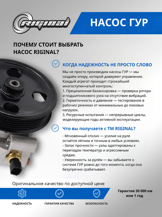 Насос гидроусилителя руля (ГУР) 1145276